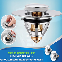 Stoppen-IT Universal-Spülbeckenstopper